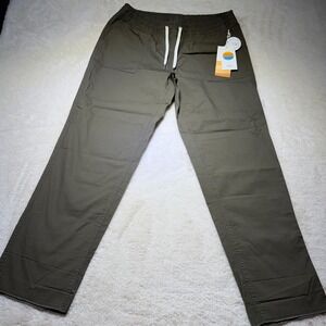 Vuori Vintage Ripstop Pants Women's Medium Dark Oregano Green New with Tags